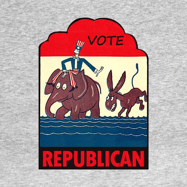 American Vote Republican Vintage by Hilda74